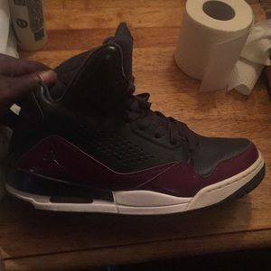 Purple white and grey Jordan’s